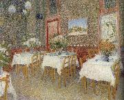 Interieur of a restaurant, Vincent Van Gogh